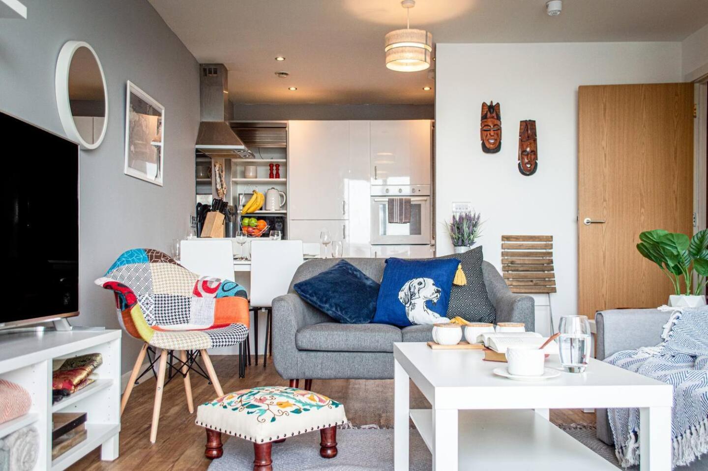 Stunning Mersey View Flat W Parking In Liverpool Luaran gambar